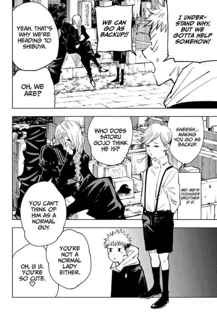 JuJutsu Kaisen Manga Chapter 83