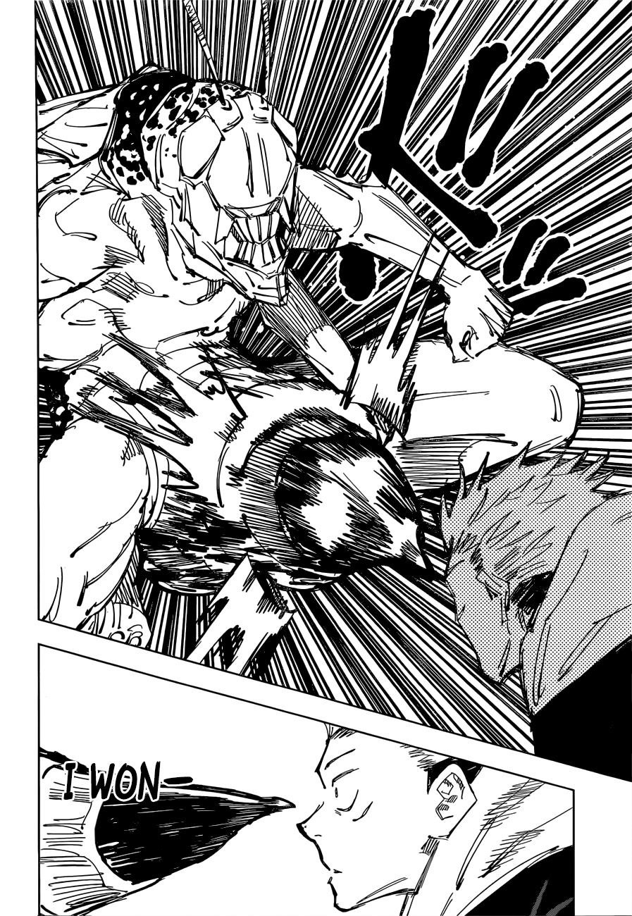 JuJutsu Kaisen Manga Chapter 87