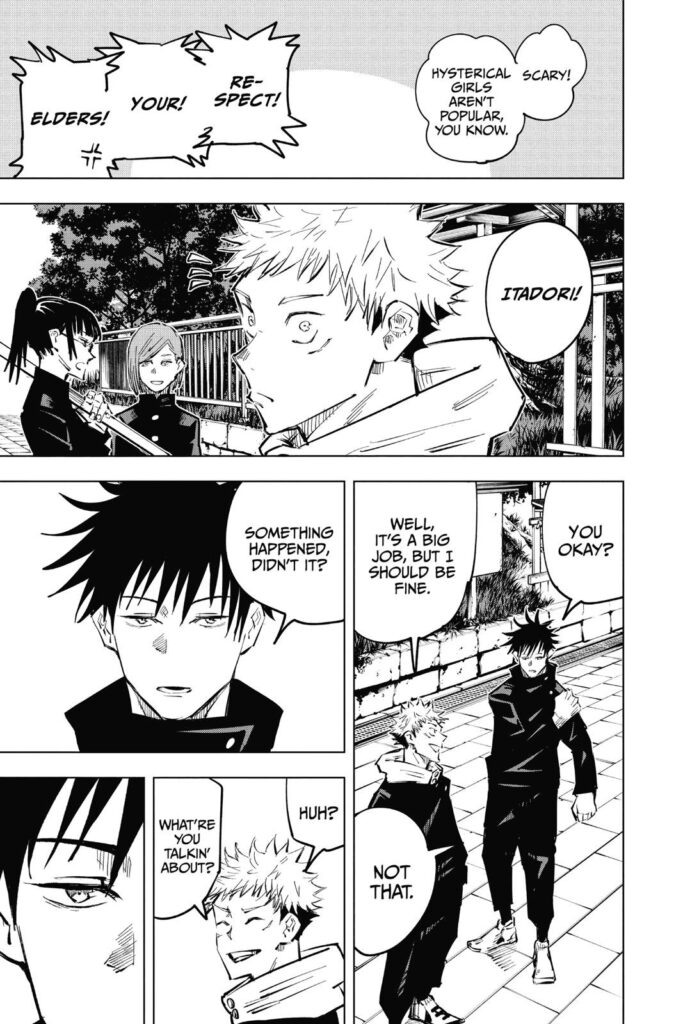 JuJutsu Kaisen Manga Chapter 33