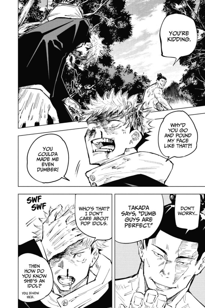 JuJutsu Kaisen Manga Chapter 34