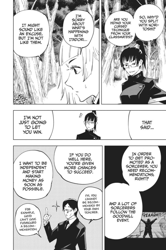 JuJutsu Kaisen Manga Chapter 36
