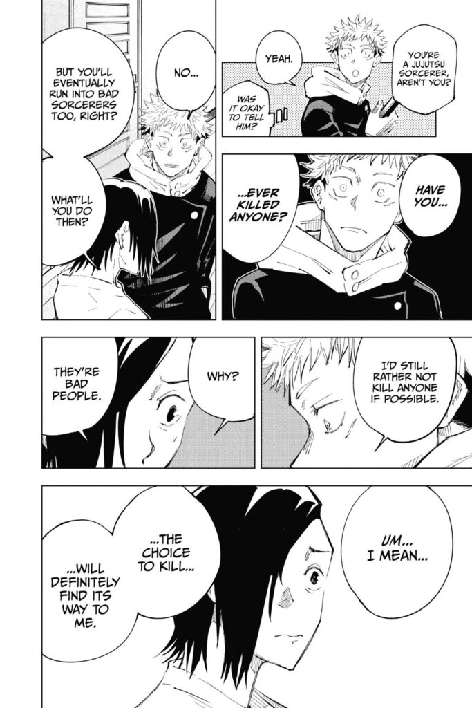 jujutsu kaisen manga Chapter 24