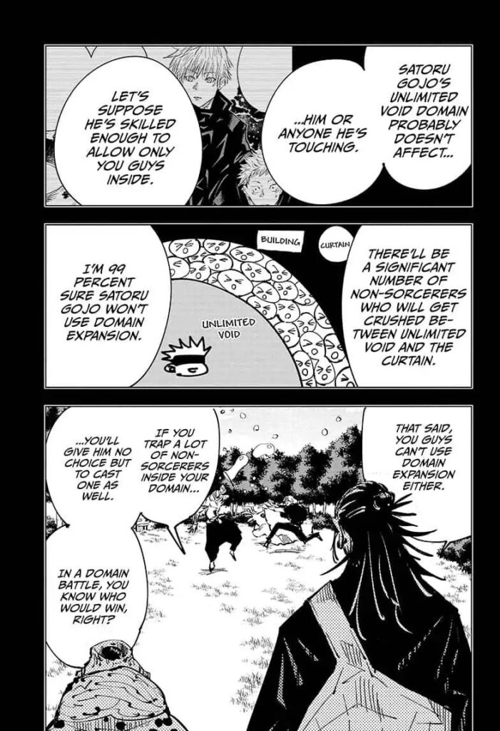 JuJutsu Kaisen Manga Chapter 84