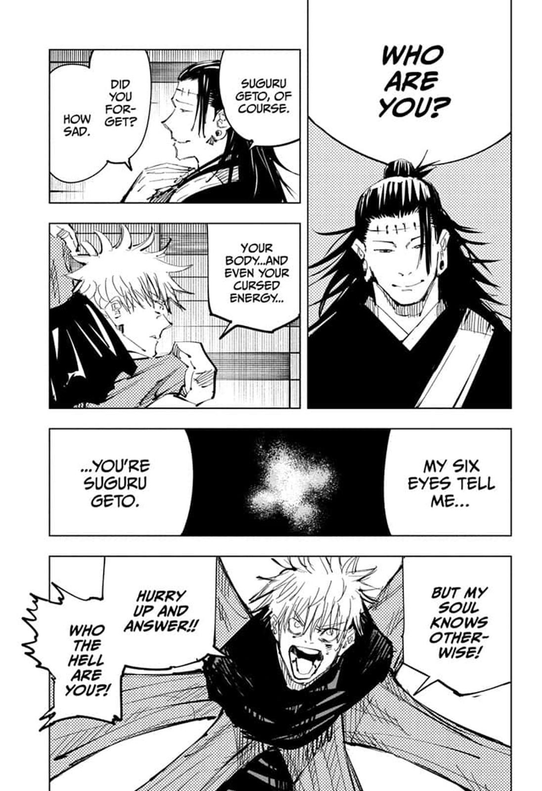 JuJutsu Kaisen Manga Chapter 90