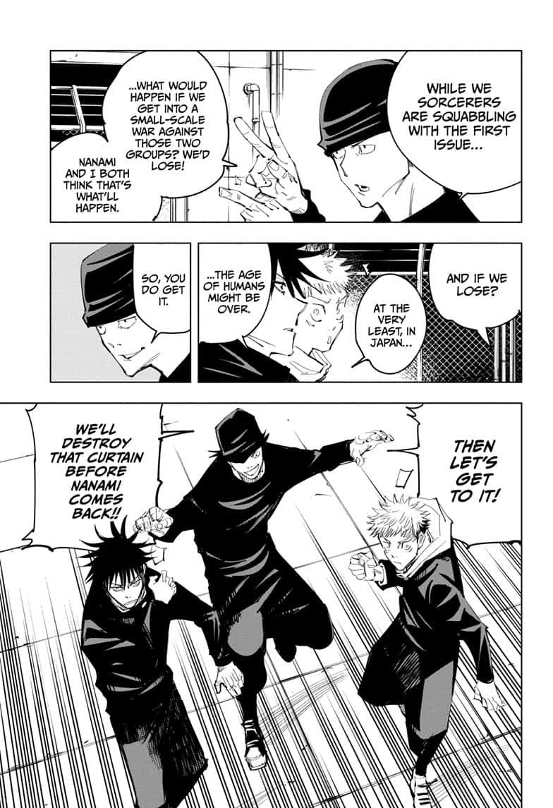 JuJutsu Kaisen Manga Chapter 93
