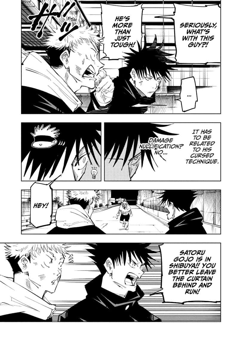JuJutsu Kaisen Manga Chapter 96