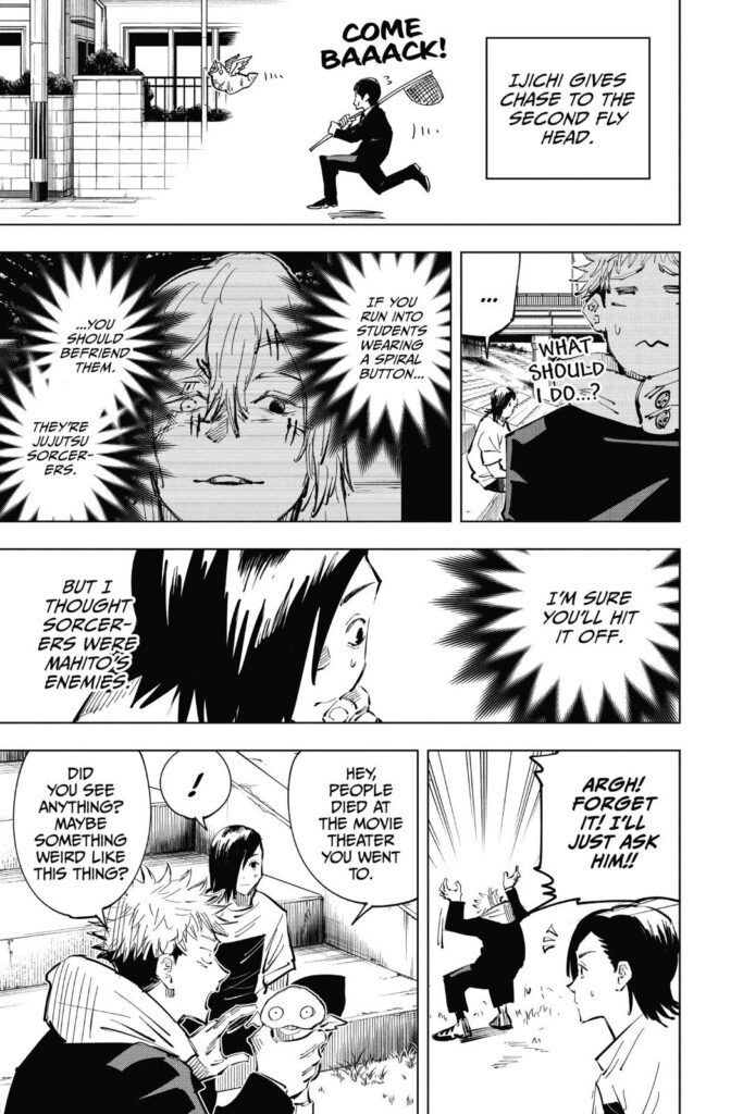 jujutsu kaisen manga Chapter 23