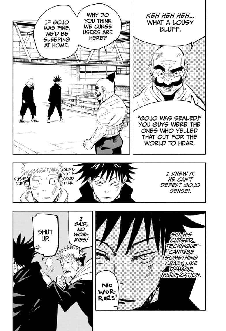 JuJutsu Kaisen Manga Chapter 96