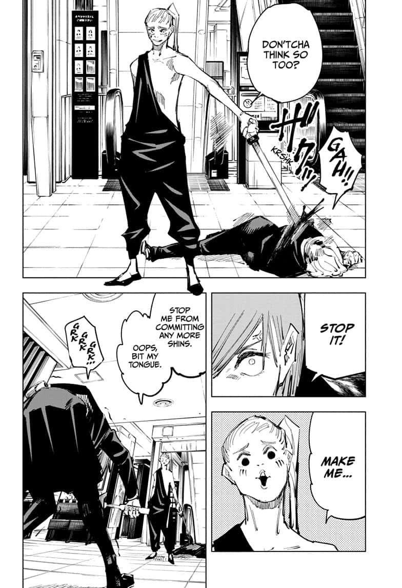 JuJutsu Kaisen Manga Chapter 99