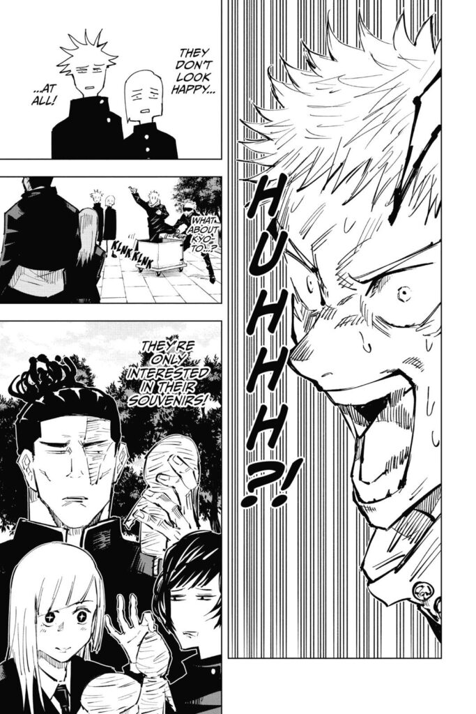 jujutsu kaisen manga Chapter 32