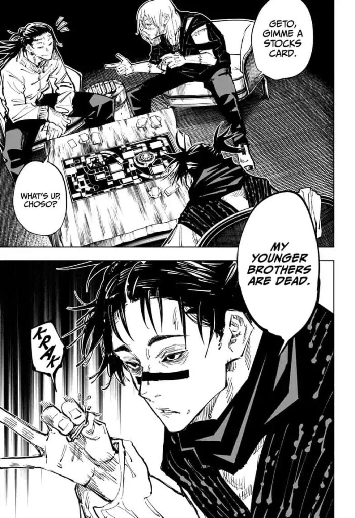 JuJutsu Kaisen Manga Chapter 62