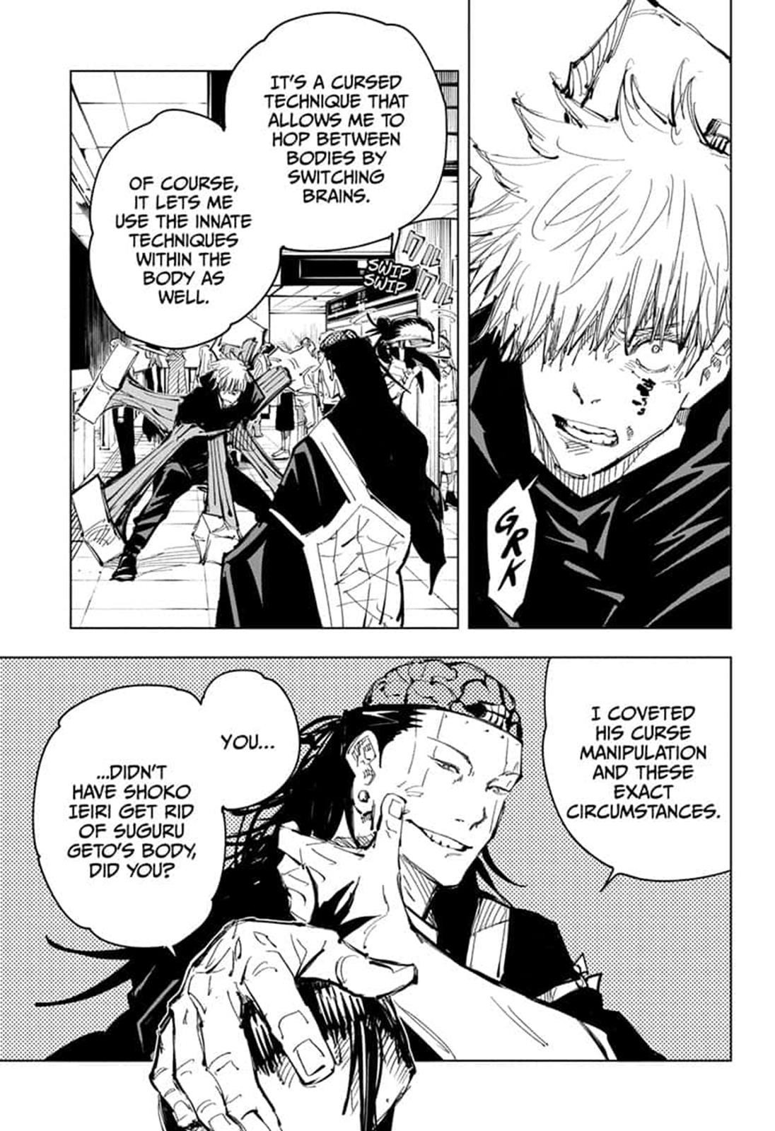 JuJutsu Kaisen Manga Chapter 90