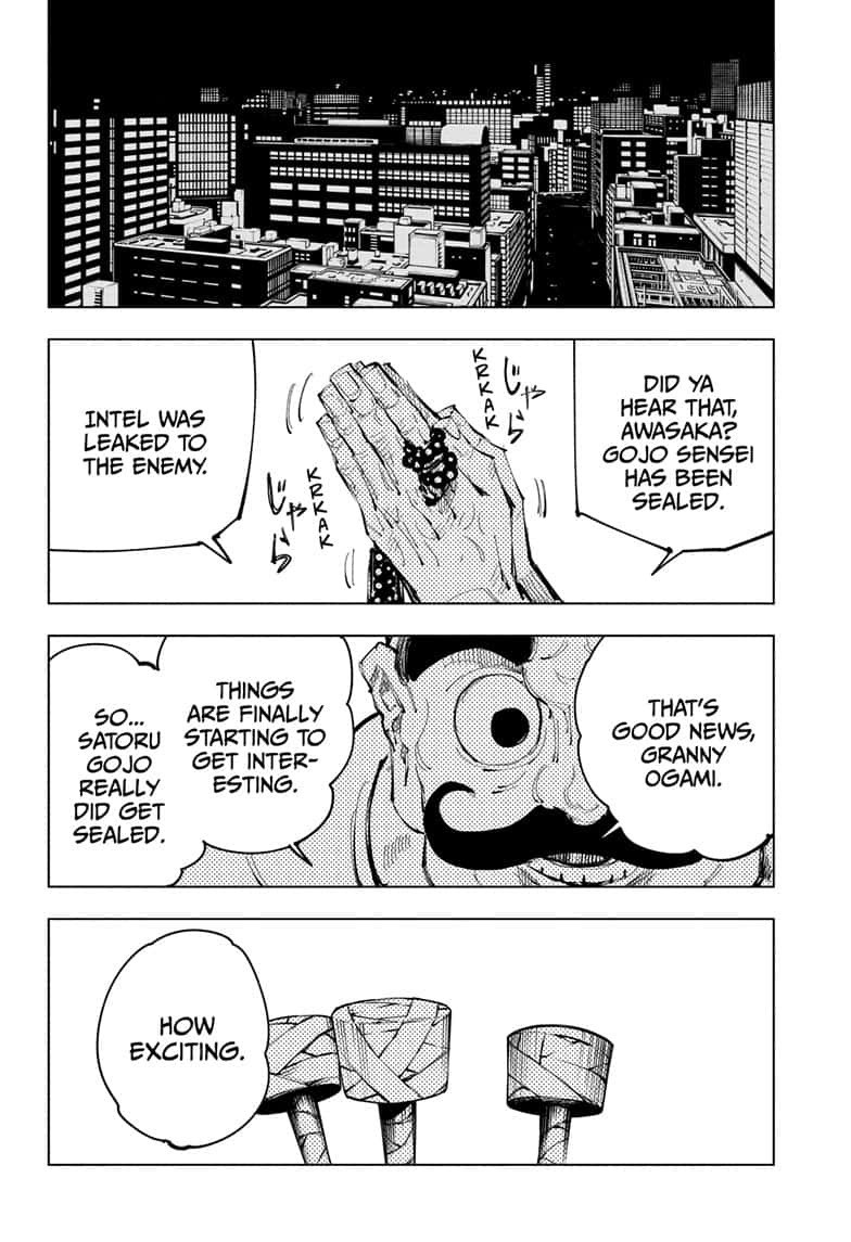 JuJutsu Kaisen Manga Chapter 93