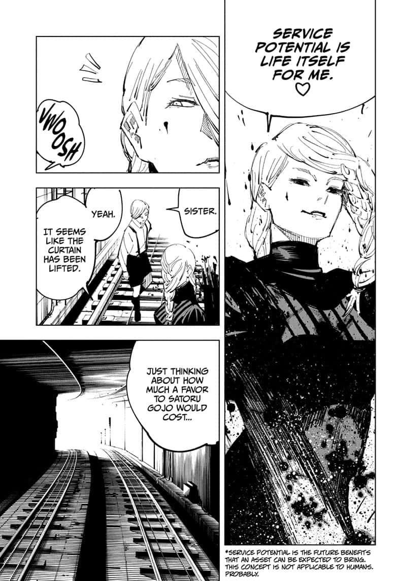 JuJutsu Kaisen Manga Chapter 98