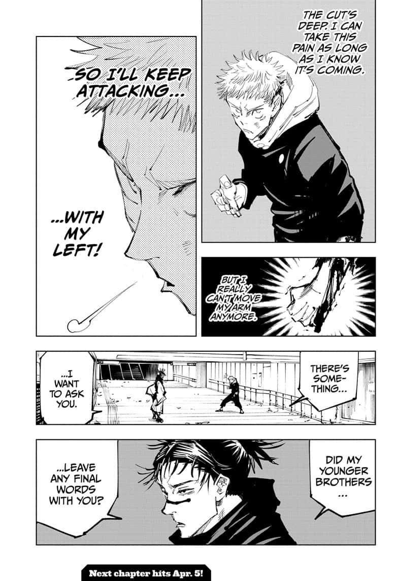 JuJutsu Kaisen Manga Chapter 101