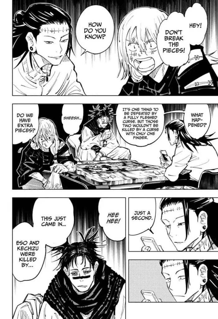 JuJutsu Kaisen Manga Chapter 62