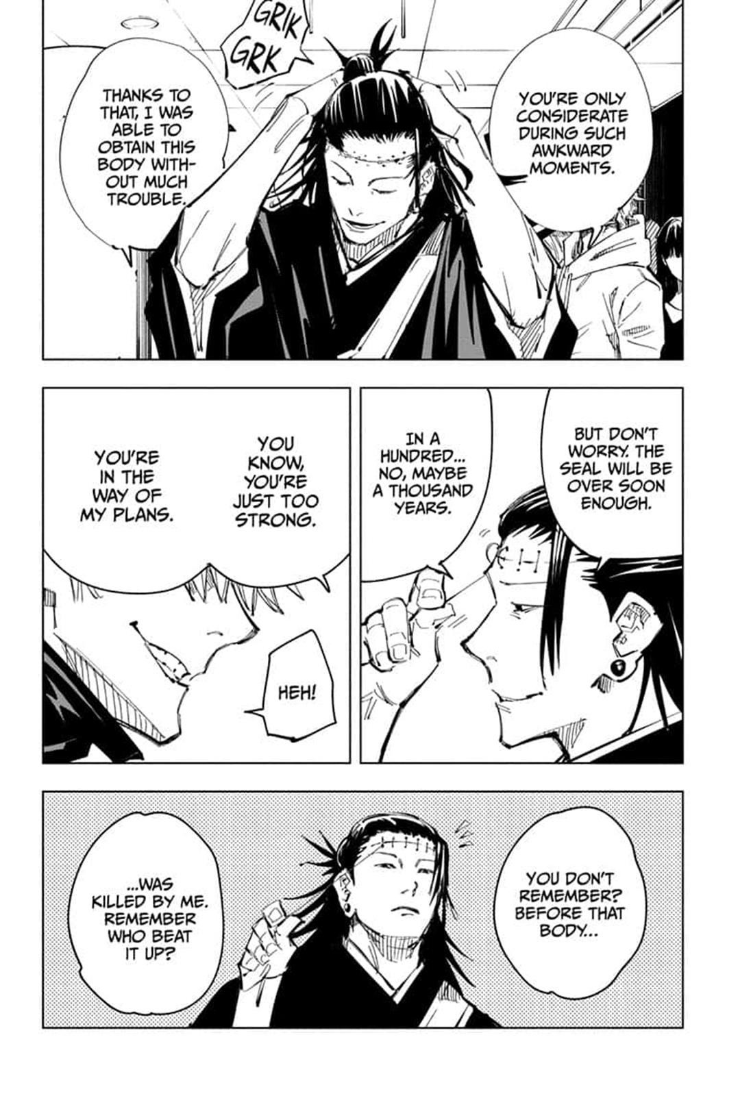 JuJutsu Kaisen Manga Chapter 90