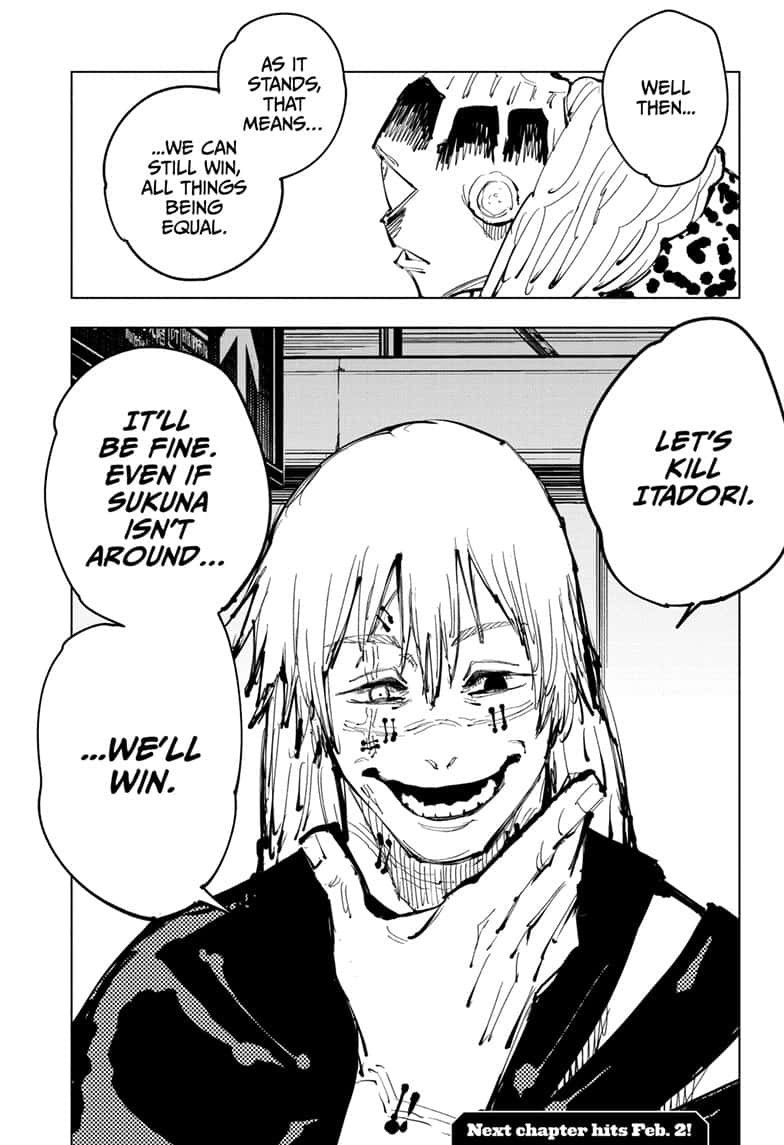 JuJutsu Kaisen Manga Chapter 92