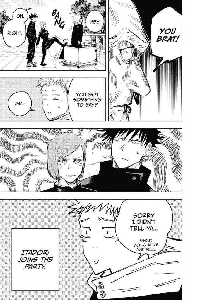 jujutsu kaisen manga Chapter 32