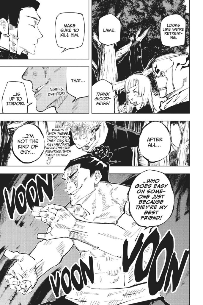 JuJutsu Kaisen Manga Chapter 35
