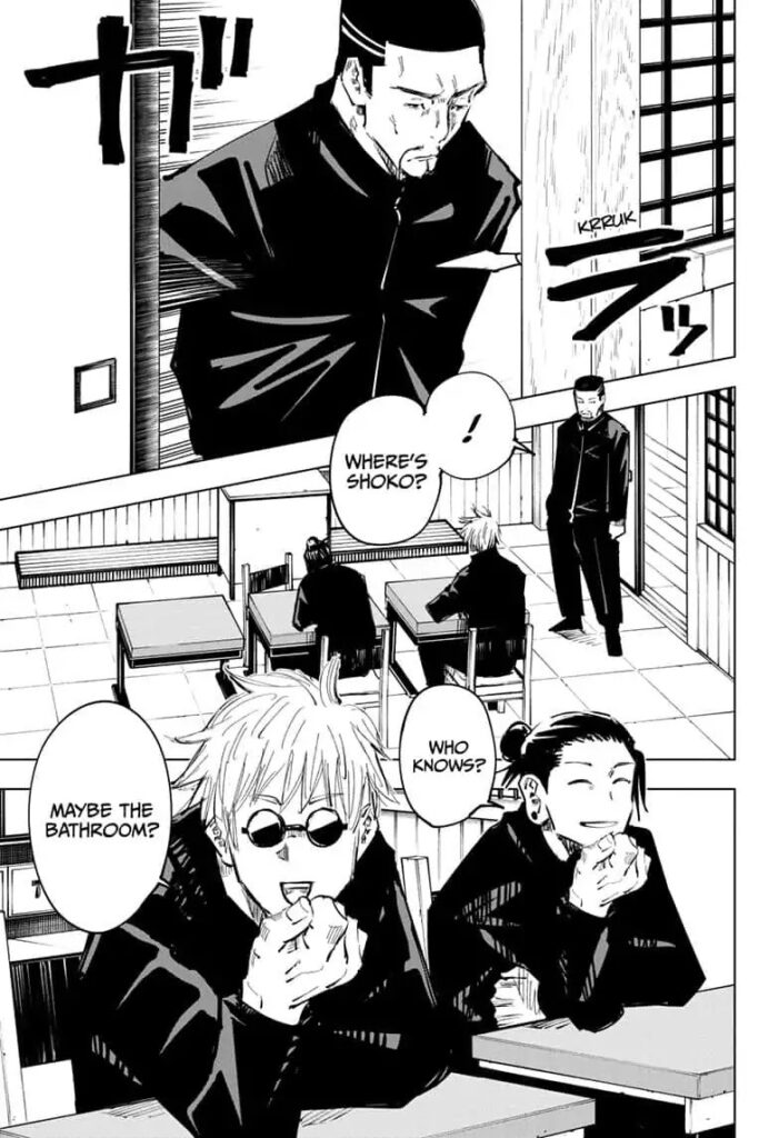 JuJutsu Kaisen Manga Chapter 65