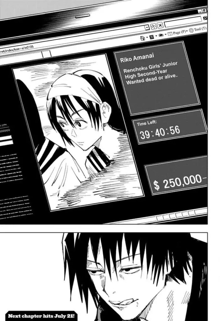 JuJutsu Kaisen Manga Chapter 67