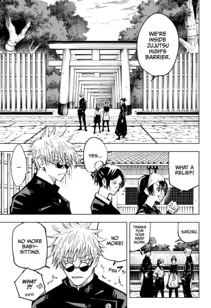 JuJutsu Kaisen Manga Chapter 70