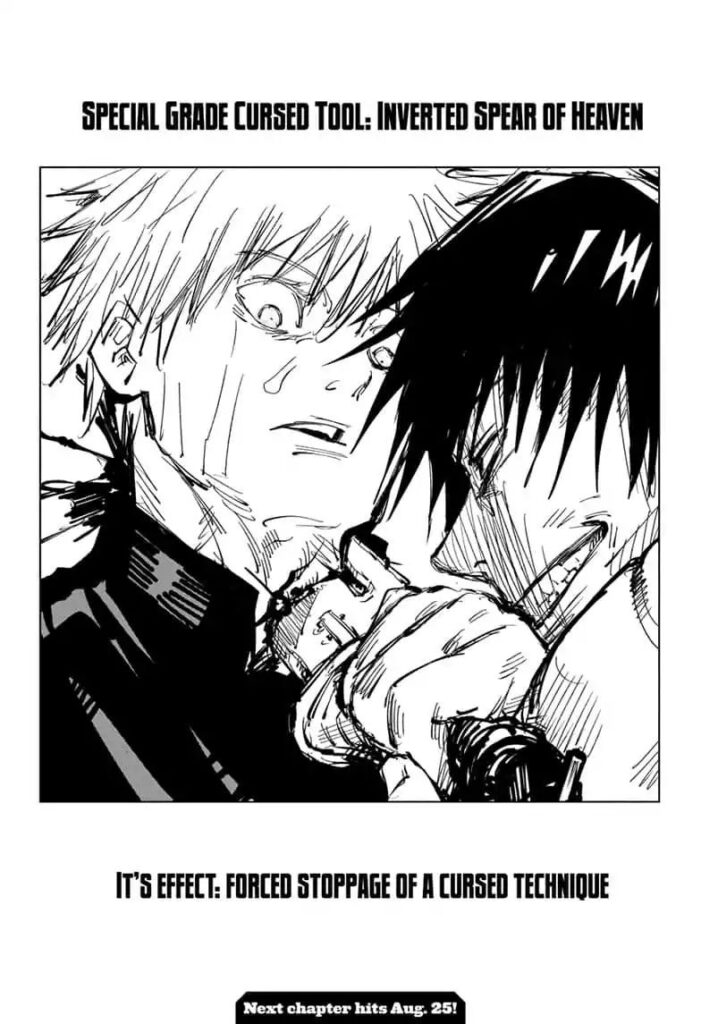 JuJutsu Kaisen Manga Chapter 71