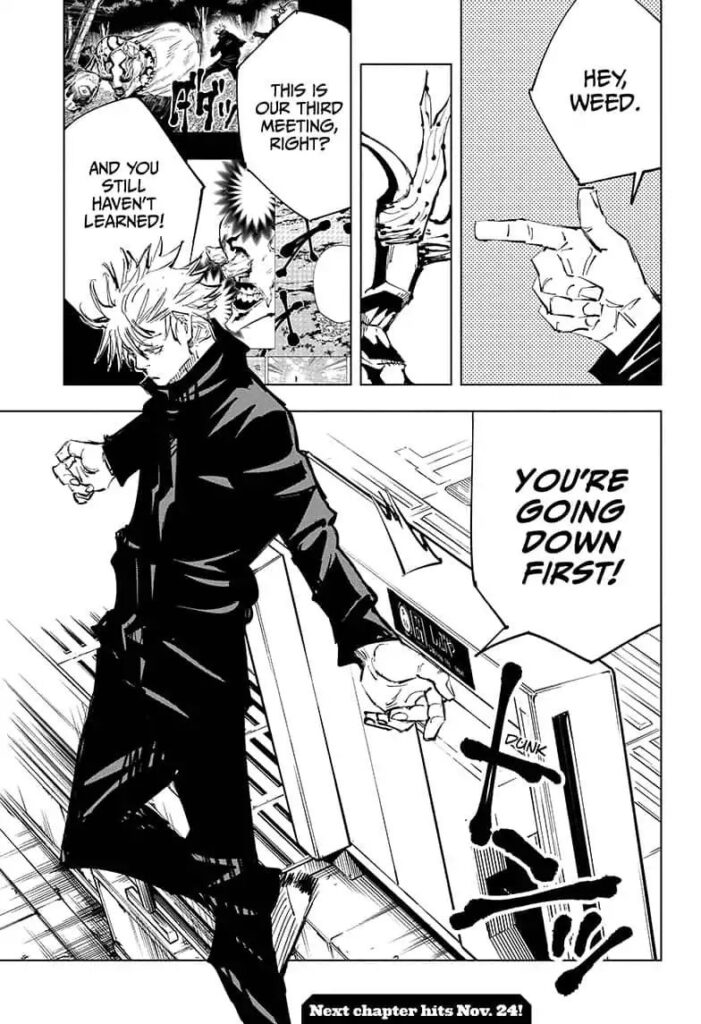 JuJutsu Kaisen Manga Chapter 84
