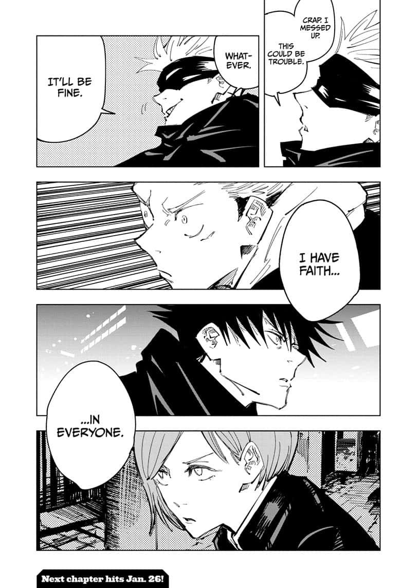 JuJutsu Kaisen Manga Chapter 91