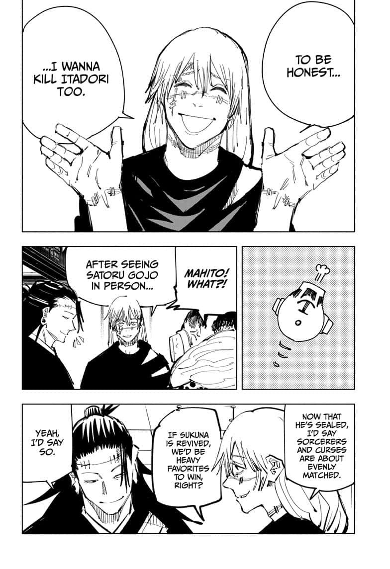JuJutsu Kaisen Manga Chapter 92