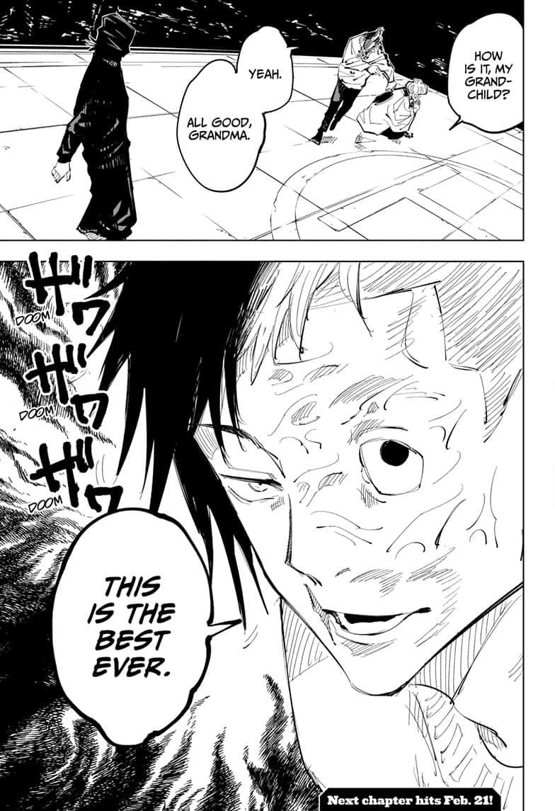 JuJutsu Kaisen Manga Chapter 95