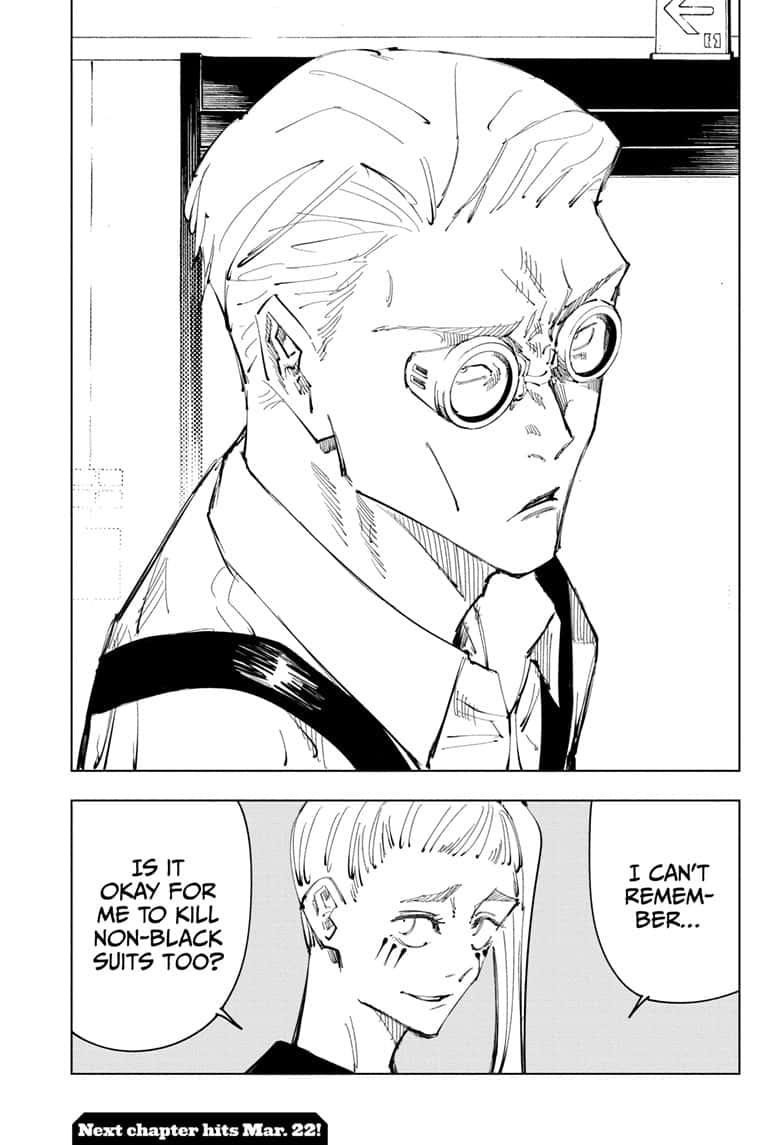 JuJutsu Kaisen Manga Chapter 99