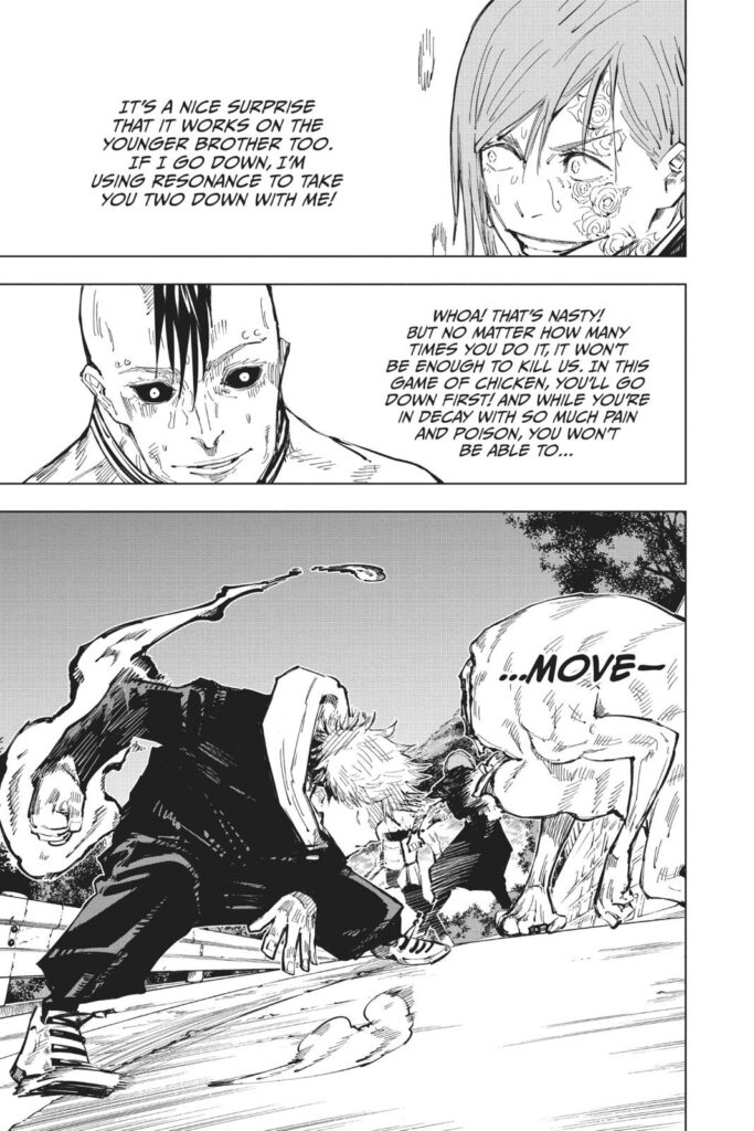 JuJutsu Kaisen Manga Chapter 61
