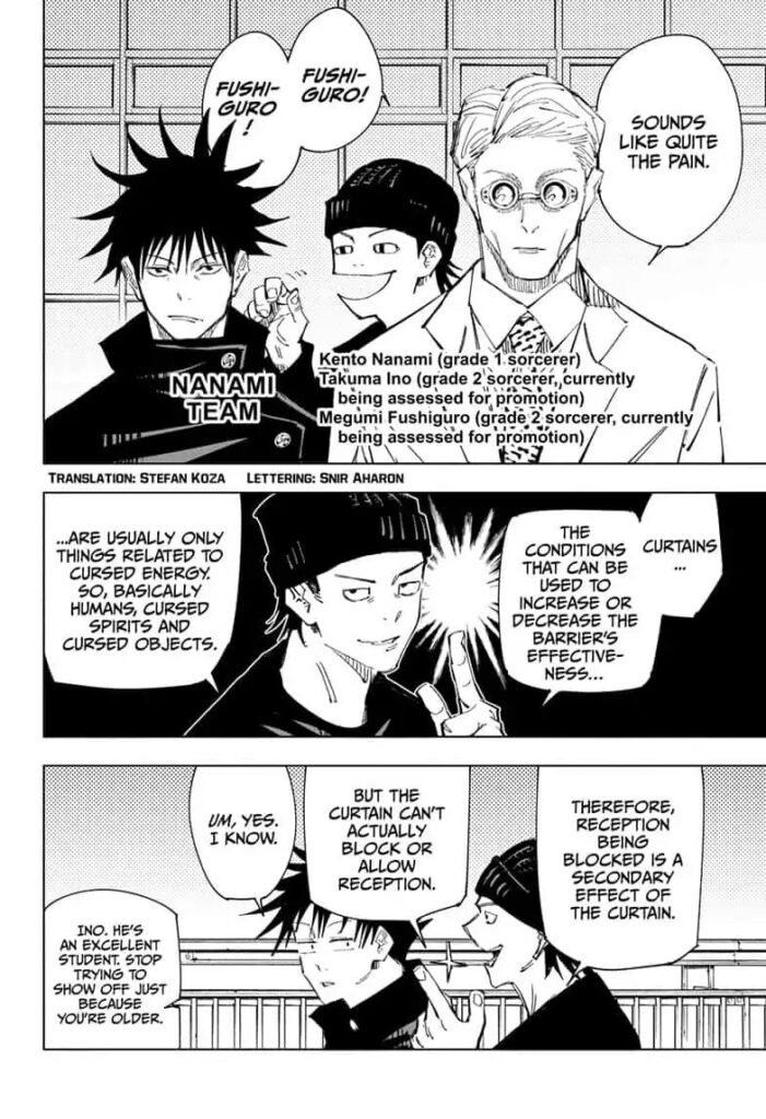 JuJutsu Kaisen Manga Chapter 83