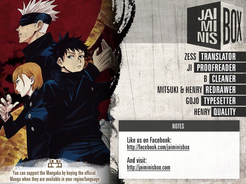 JuJutsu Kaisen Manga Chapter 86