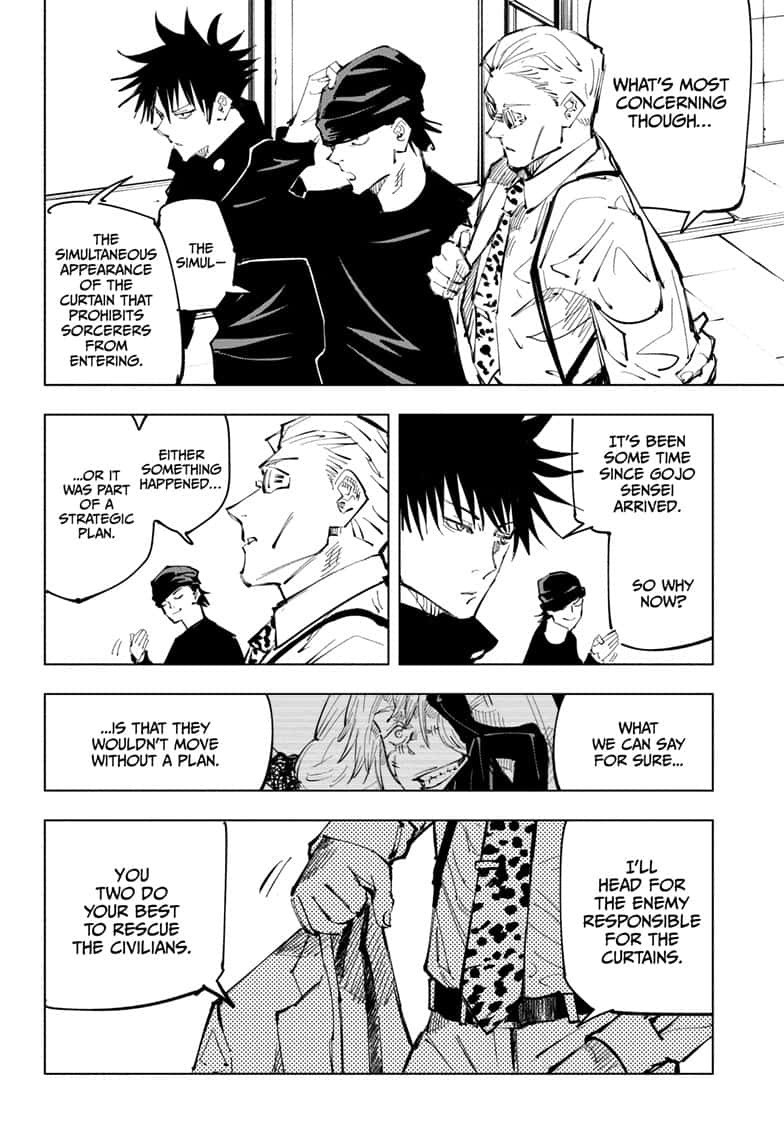 JuJutsu Kaisen Manga Chapter 92