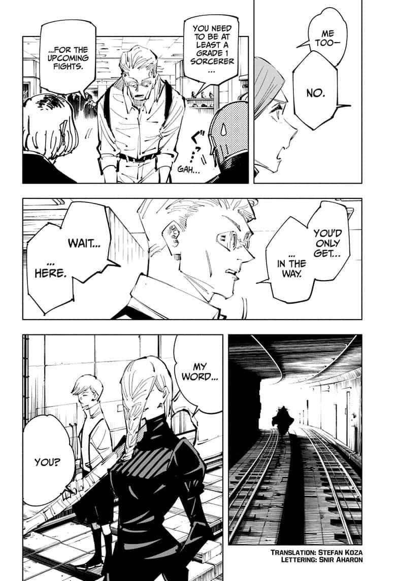 JuJutsu Kaisen Manga Chapter 101