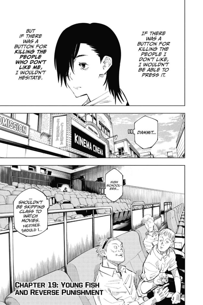 jujutsu kaisen manga Chapter 19
