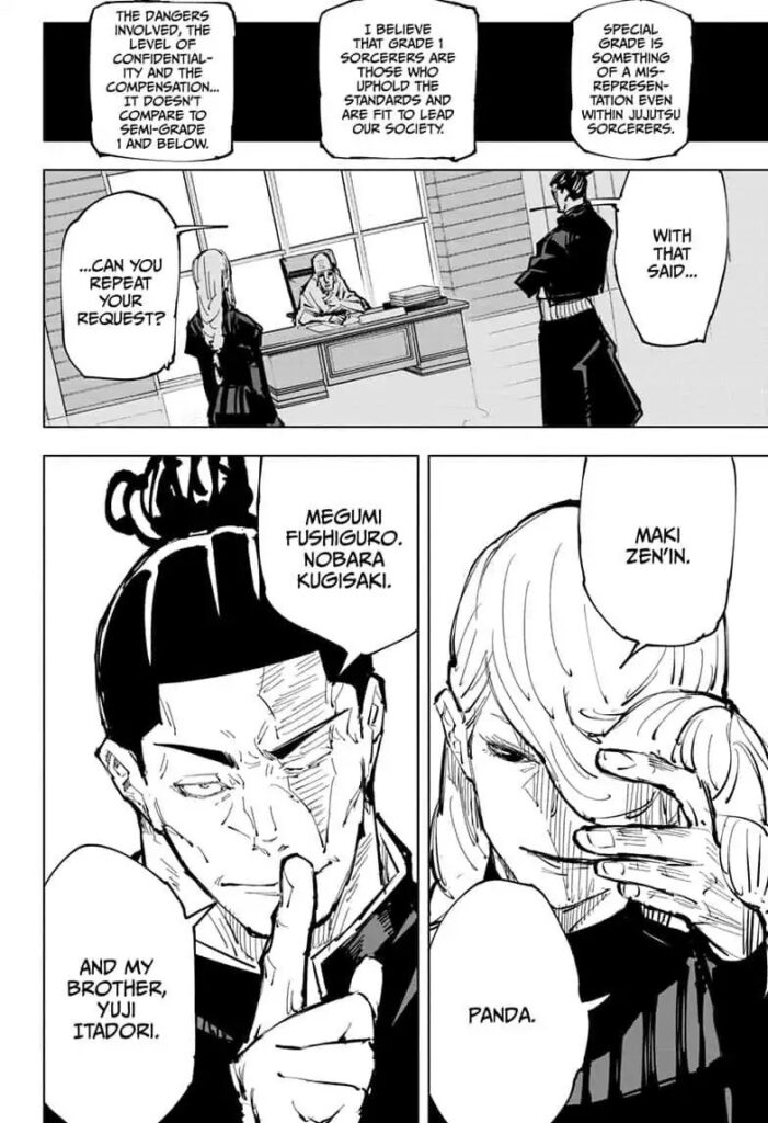 JuJutsu Kaisen Manga Chapter 63