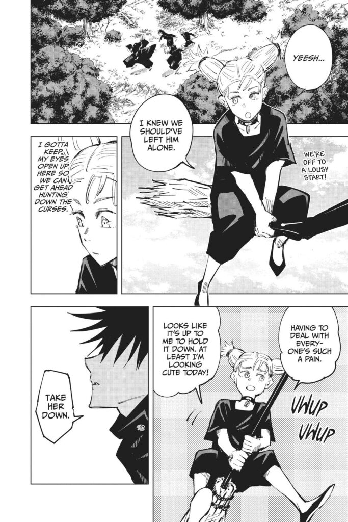 JuJutsu Kaisen Manga Chapter 35