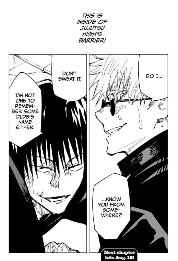 JuJutsu Kaisen Manga Chapter 70
