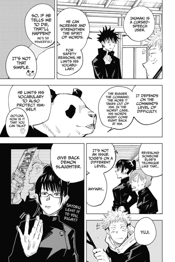 JuJutsu Kaisen Manga Chapter 33