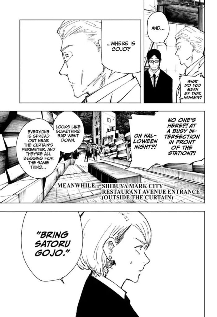 JuJutsu Kaisen Manga Chapter 83