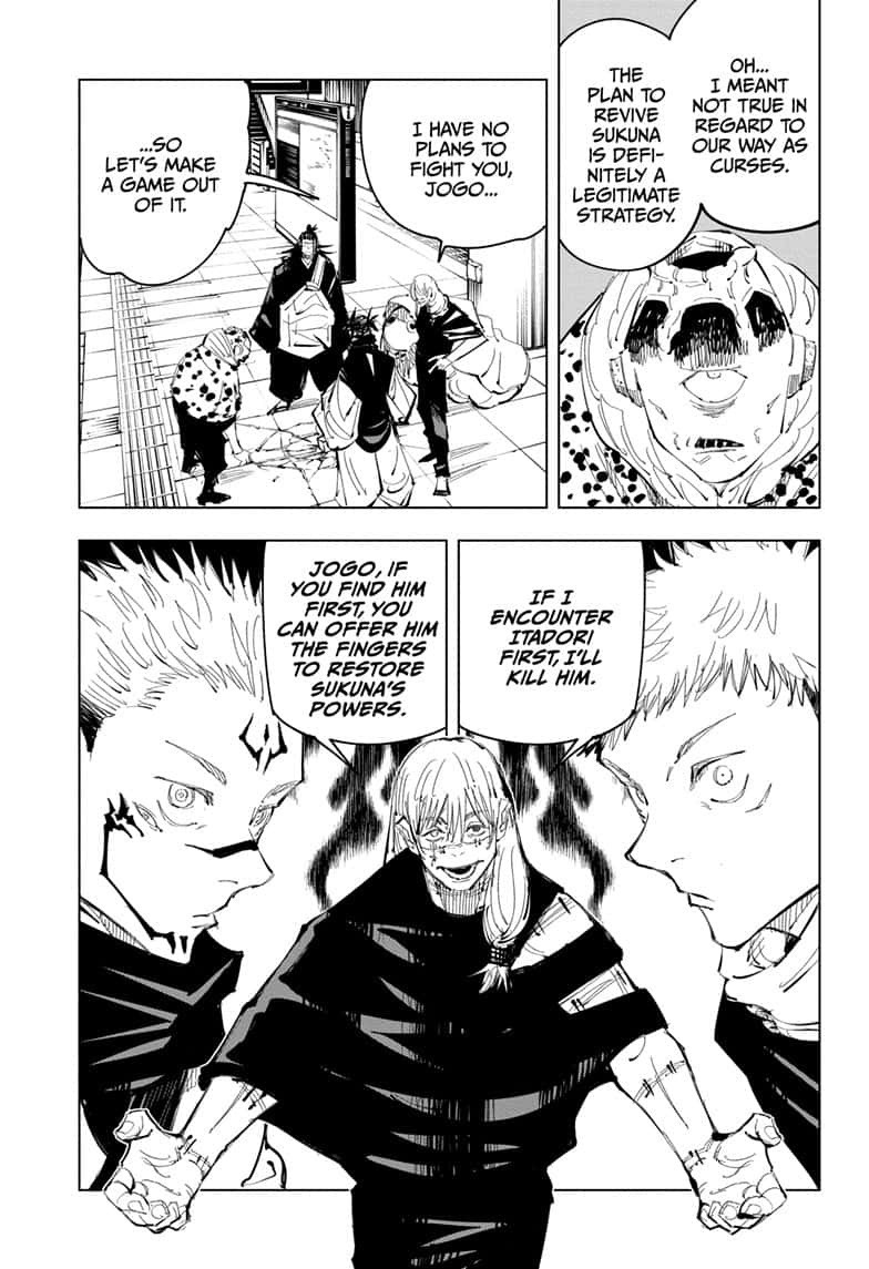 JuJutsu Kaisen Manga Chapter 93