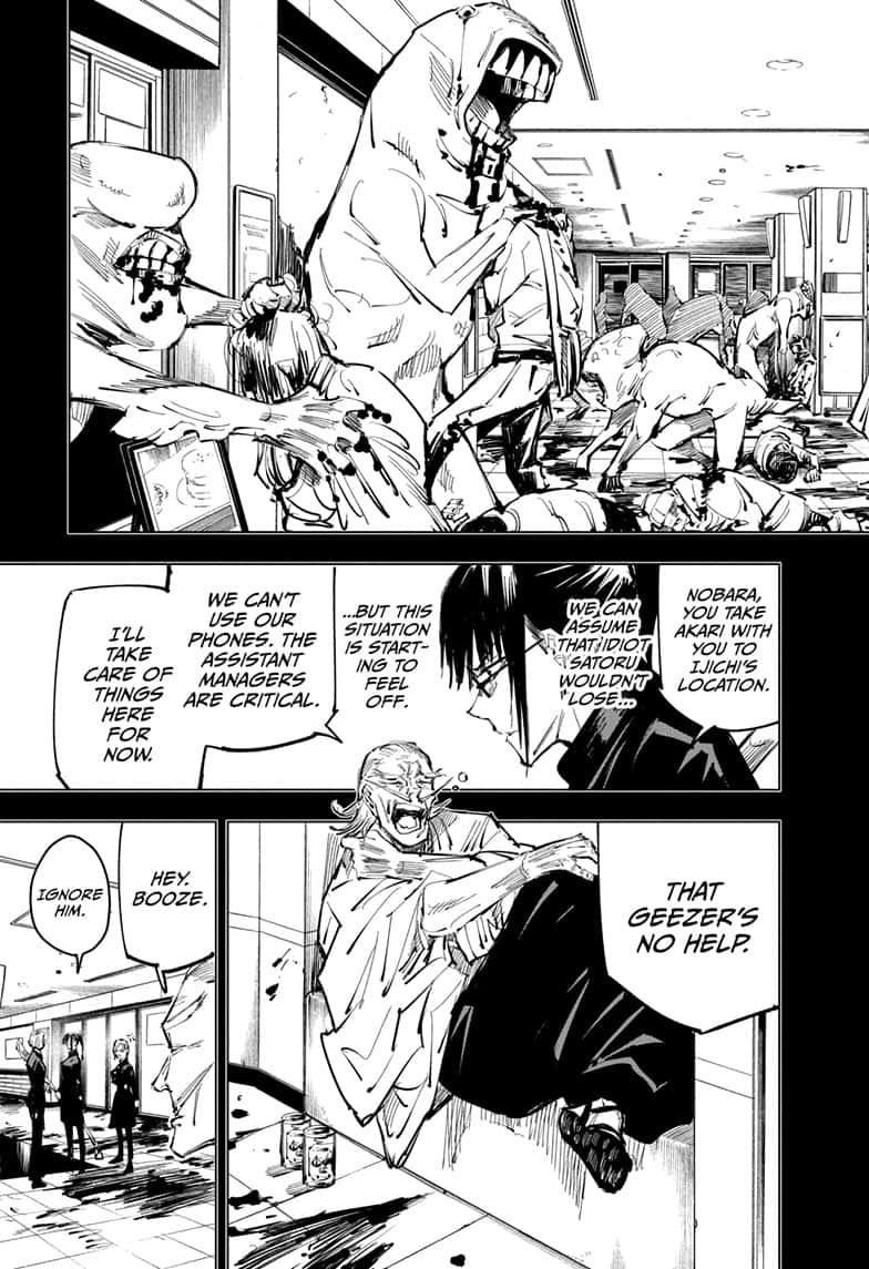 JuJutsu Kaisen Manga Chapter 99