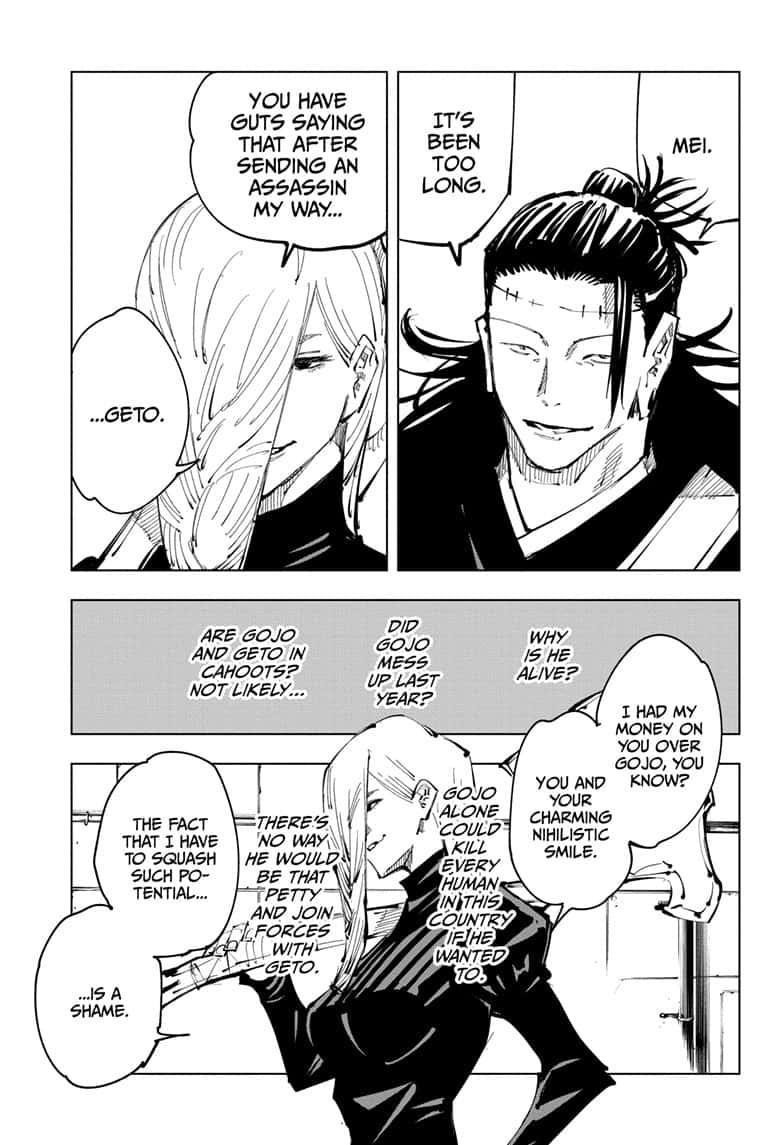 JuJutsu Kaisen Manga Chapter 101