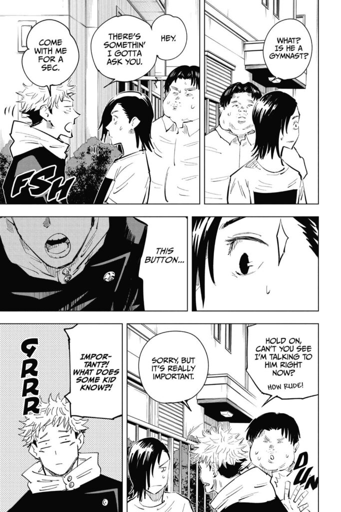 jujutsu kaisen manga Chapter 22