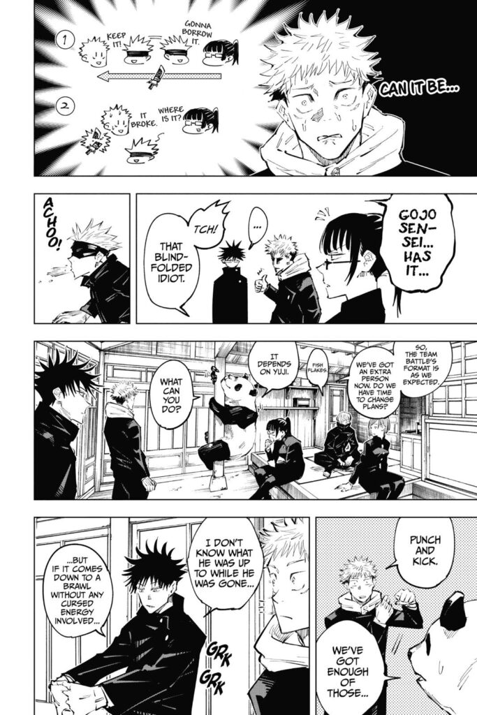 JuJutsu Kaisen Manga Chapter 33