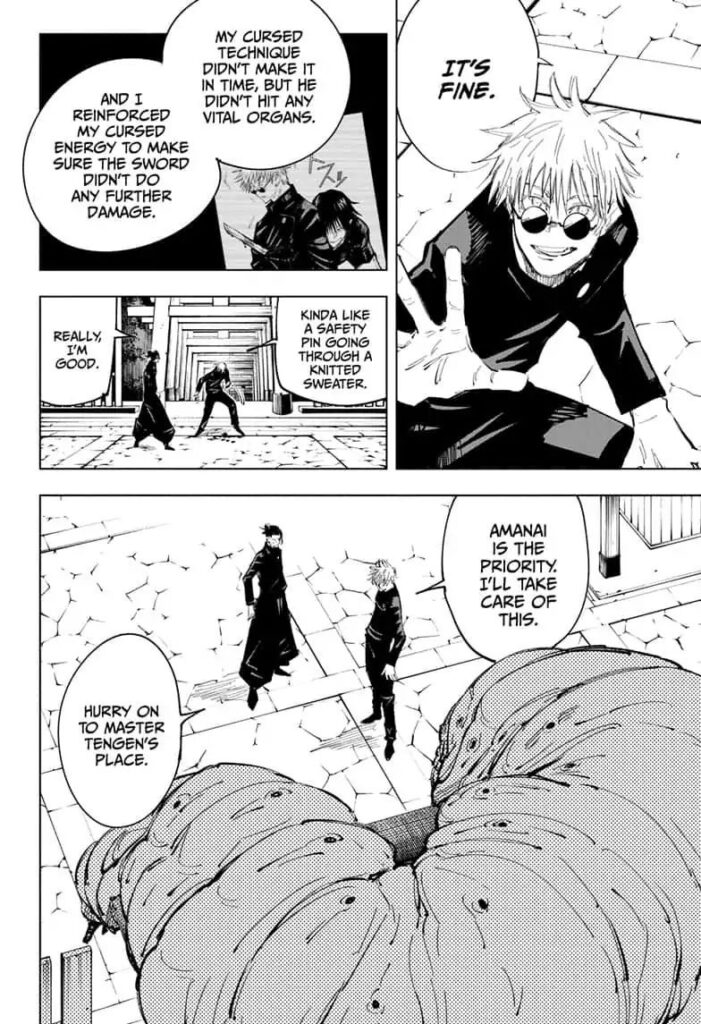 JuJutsu Kaisen Manga Chapter 71
